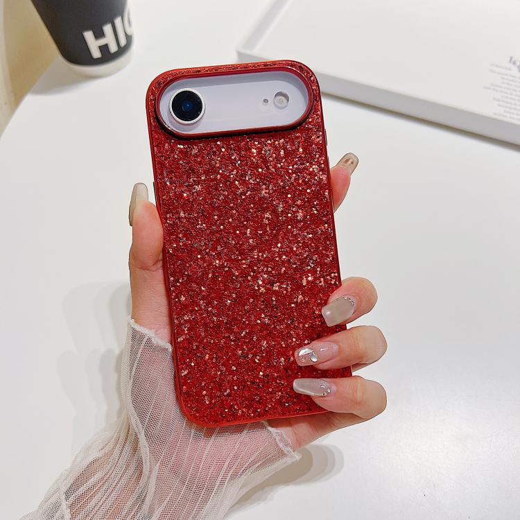 Glitter Powder Shockproof TPU Phone Case, For iPhone 17, For iPhone Air