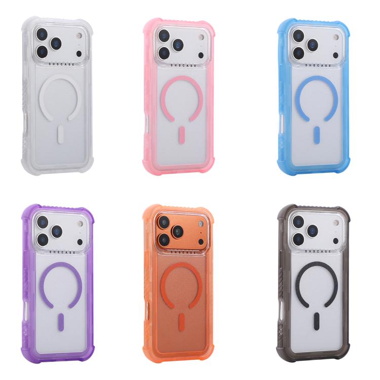 Transparent Matte TPU Hybrid PC 3-in-1 MagSafe Phone Case, For iPhone 17 Pro Max, For iPhone 17 Pro, For iPhone 17, For iPhone Air