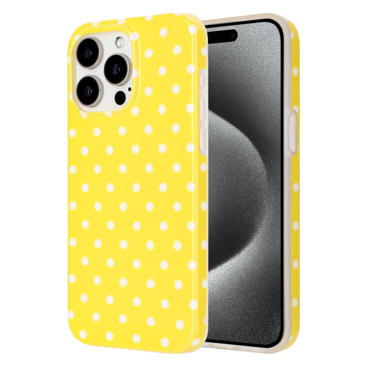 IMD Colorful Dots Pattern TPU Full Coverage Phone Case, For iPhone 14, For iPhone 14 Pro, For iPhone 14 Pro Max