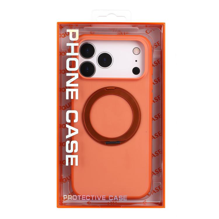 Skin Feel Frosted 360 Degree Rotation Holder Magnetic Phone Case, For iPhone 15 Pro, For iPhone 15 Plus, For iPhone 15, For iPhone 14