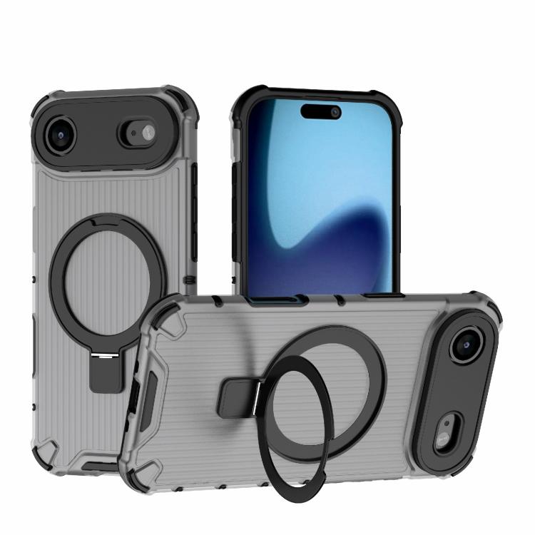 Grating Holder Shockproof Phone Case, For iPhone 17 Pro Max, For iPhone 17 Pro, For iPhone 17, For iPhone Air