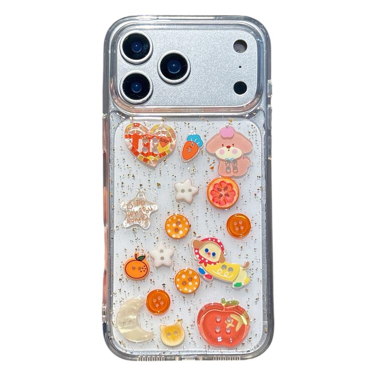 Epoxy Resin 3D Pattern Acrylic Transparent Phone Case, For iPhone 13 Pro Max, For iPhone 13 Pro, For iPhone 13, For iPhone 12, For iPhone 12 Pro Max, For iPhone 12 Pro, For iPhone 11