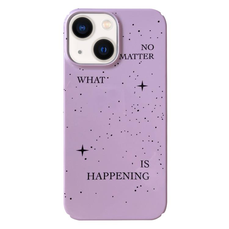 Painted Pattern PC Phone Case, For iPhone 16 Plus