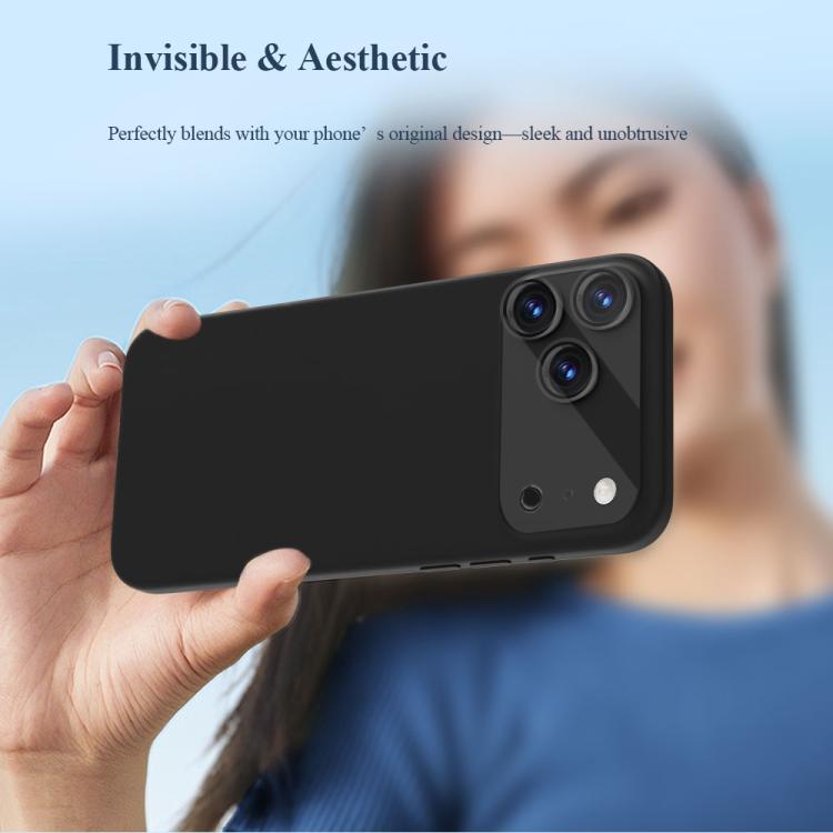 LeReach TF Series 3D Full Coverage Version HD Wear-Resistant Camera Lens Glass Film, For iPhone 17 Pro, For iPhone 17, For iPhone Air