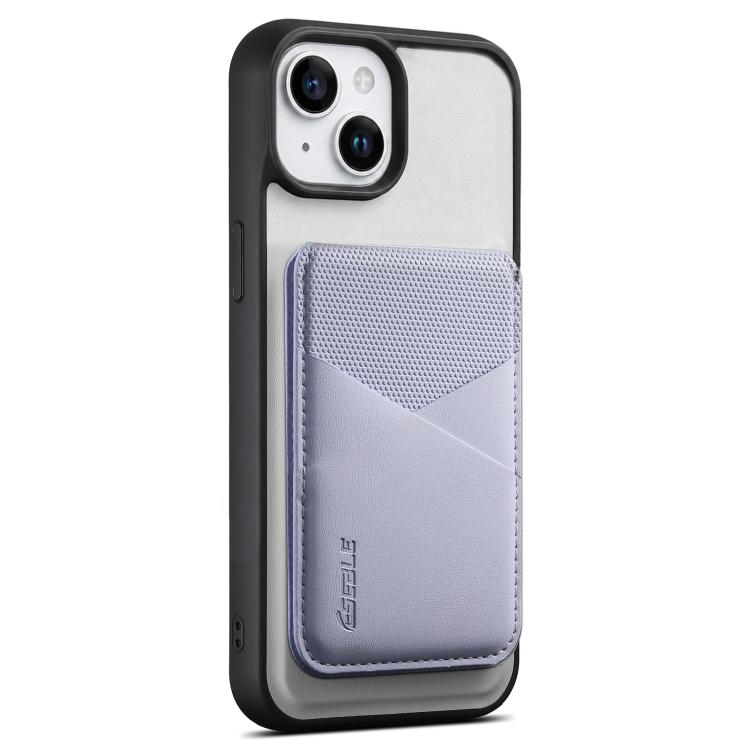 ESEBLE E6 Vegan Leather Detachable Card Holder Magnetic RFID Phone Case, For iPhone 16 Plus, For iPhone 16, For iPhone 15 Pro Max, For iPhone 15 Pro, For iPhone 15 Plus / 14 Plus, For iPhone 15