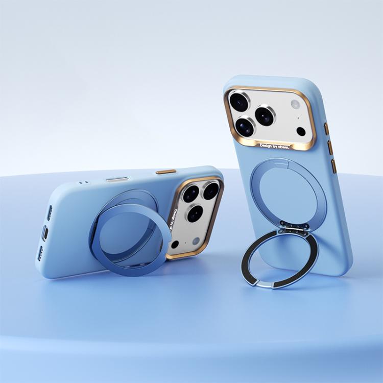 ABEEL Lightweight Zero Skin Feel Magnetic PC Phone Case with Holder, For iPhone 18 Pro, For iPhone 18 Pro Max, For iPhone 17 Pro Max, For iPhone 17 Pro