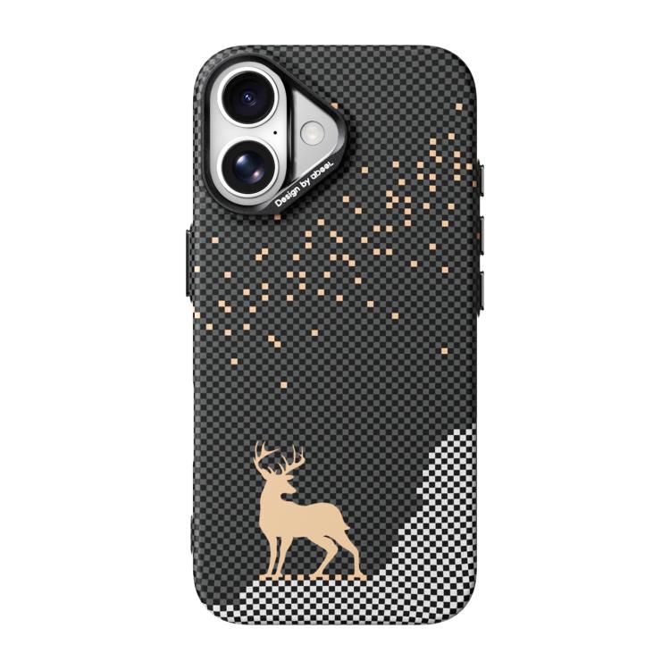 ABEEL Lightweight Zero Feel Series Lyocell Fiber Water Adhesive Magnetic Phone Case, For iPhone 17, For iPhone 16 Pro Max, For iPhone 16 Pro, For iPhone 16