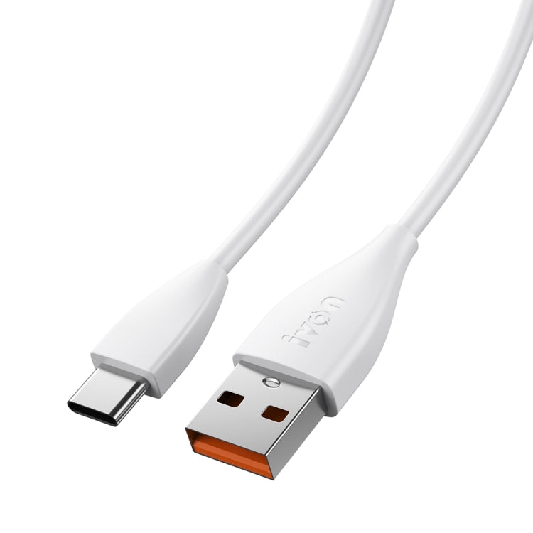 IVON CA87 USB to USB-C / Type-C TPE Fast Charge Data Cable, Cable Length: 1m, USB-C / Type-C