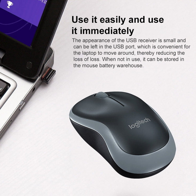 Logitech B175 3-keys 1000DPI 2.4GHz Wireless Optical Mouse