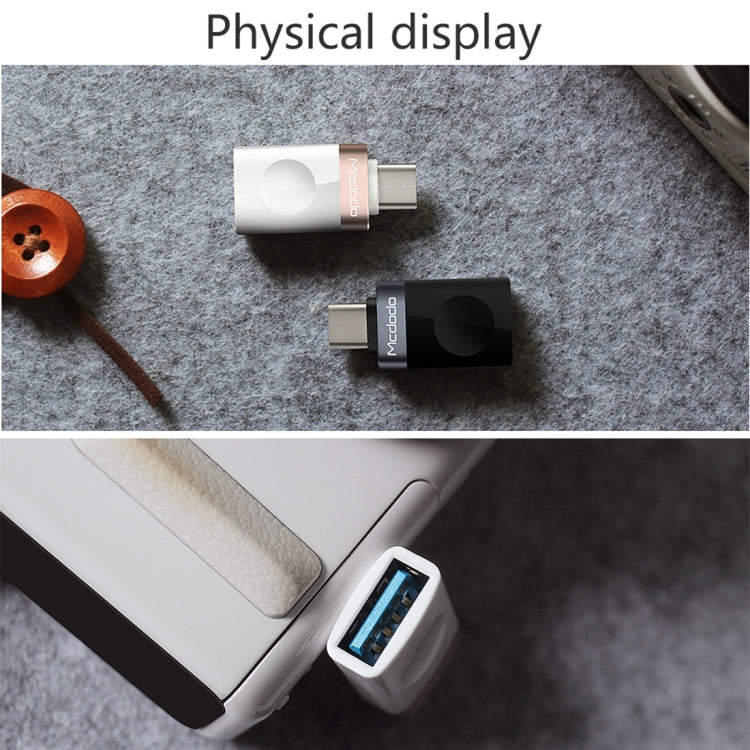 Mcdodo OT-1942 USB-C / Type-C to USB 3.0 AF Data Transmission Charging OTG Adapter