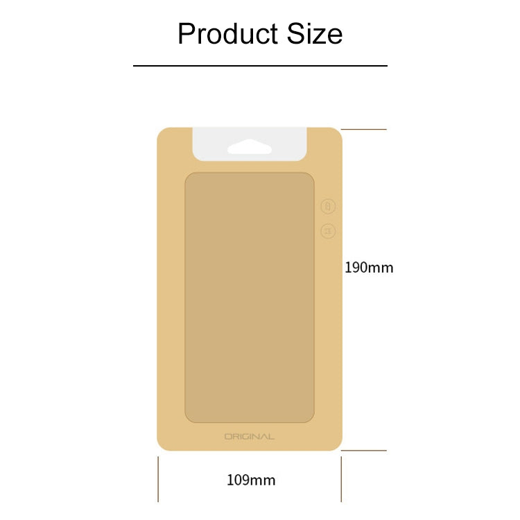50 PCS High Quality Cellphone Case Kraft Paper Package Box for iPhone (4.7 inch)Available Size: 148mm x 78mm x 7mm, 148mm x 78mm x 7mm(Black)