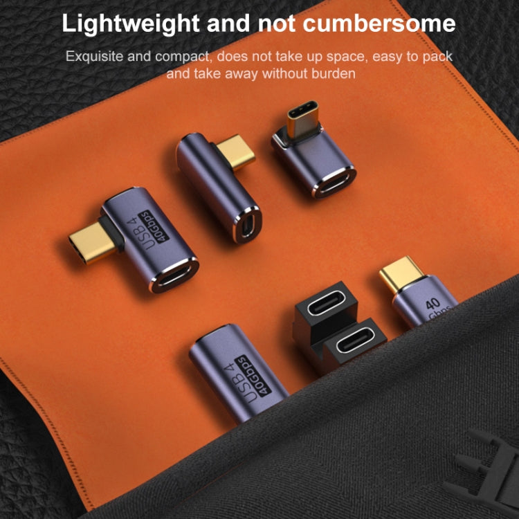 40Gbps USB-C / Type-C 4.0 Female to Female Alloy Adapter, Type-C 4.0 F to F