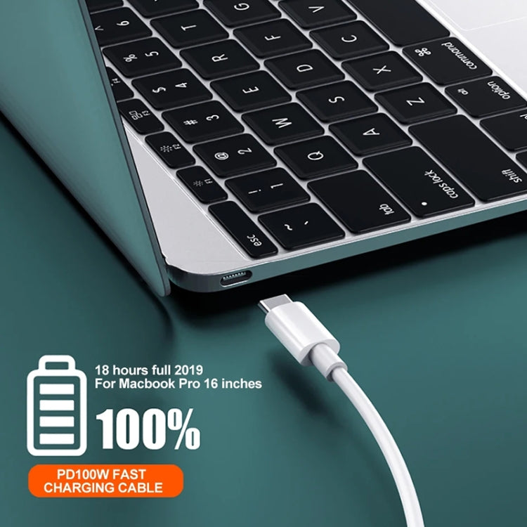 Original Xiaomi 6A USB-C / Type-C to USB-C / Type-C Fast Charging Data Cable, Length: 1m, 6A Length: 1m