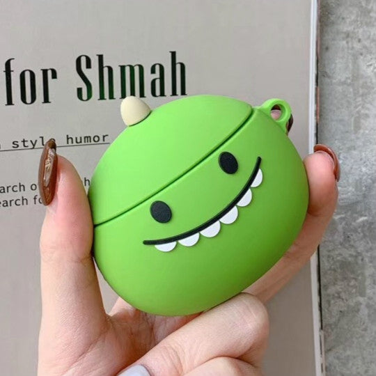 For Apple AirPods 1/2 Generation Universal Wireless Lion And Dinosaur Headphone Holder Bluetooth Protective Case, Lion