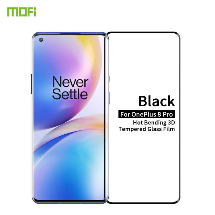 MOFI 9H 3D Explosion Proof Thermal Bending Full Screen Covered Tempered Glass Film, For Huawei P40 Pro / P40 Pro+, For Huawei Nova 7 Pro /Honor 30 Pro, For OnePlus 8, For OnePlus 8 Pro