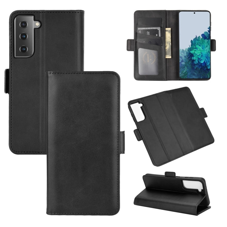 For Samsung Galaxy S30 Dual-side Magnetic Buckle Horizontal Flip Leather Case with Holder & Card Slots & Wallet, For Samsung Galaxy S21 5G