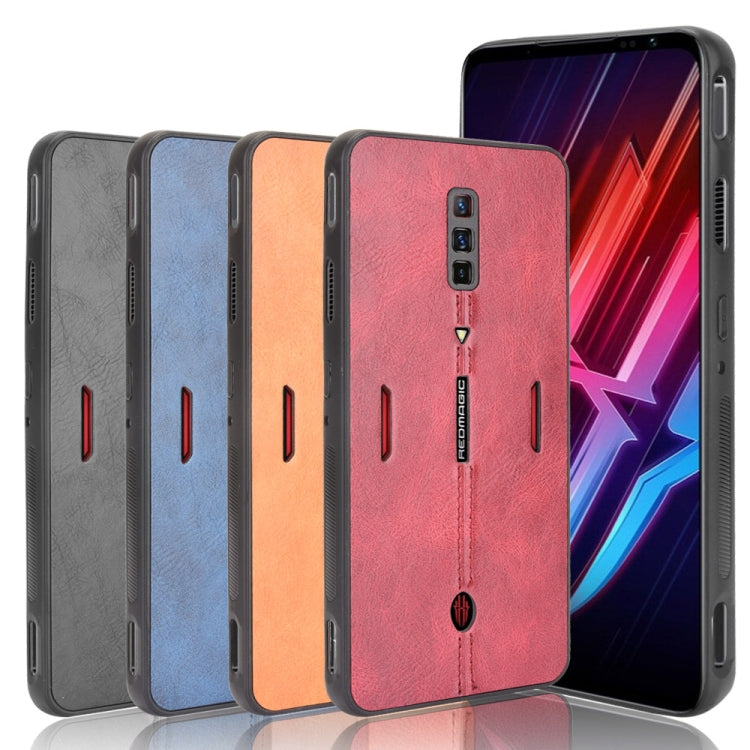 For ZTE nubia Red Magic 6/Red Magic 6 Pro Shockproof Sewing Cow Pattern Skin PC + PU + TPU Case, For ZTE nubia Red Magic 6/Red Magic 6 Pro