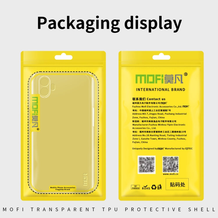 MOFI Ming Series Ultra-thin TPU Phone Case, For Asus Zenfone9, For Honor X40i, For OPPO A97 5G, For Realme V20 5G, For Infinix itel S16 / Vision1 pro