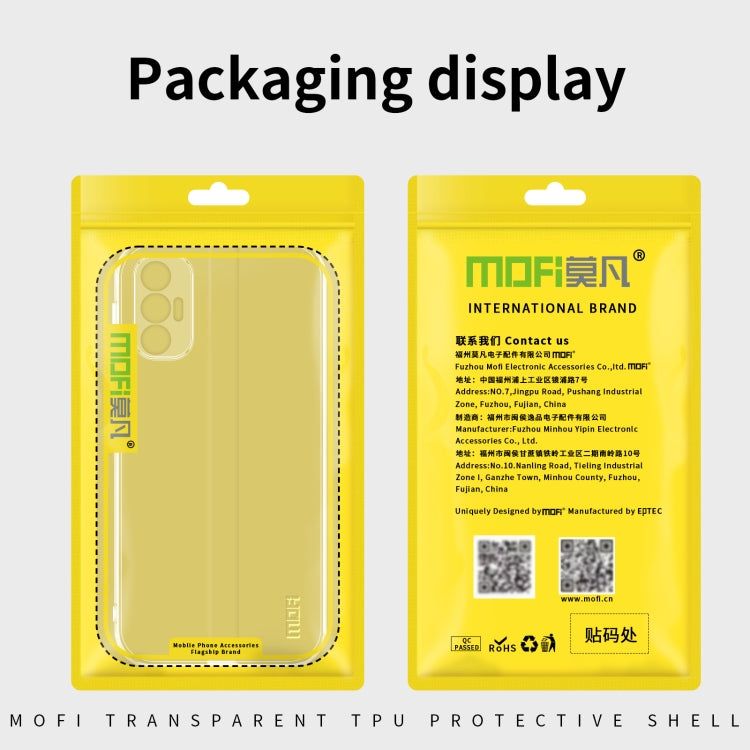 MOFI Ming Series Ultra-thin TPU Phone Case, For vivo Y22 / Y22s, For Xiaomi Redmi A1, For Honor X8 5G