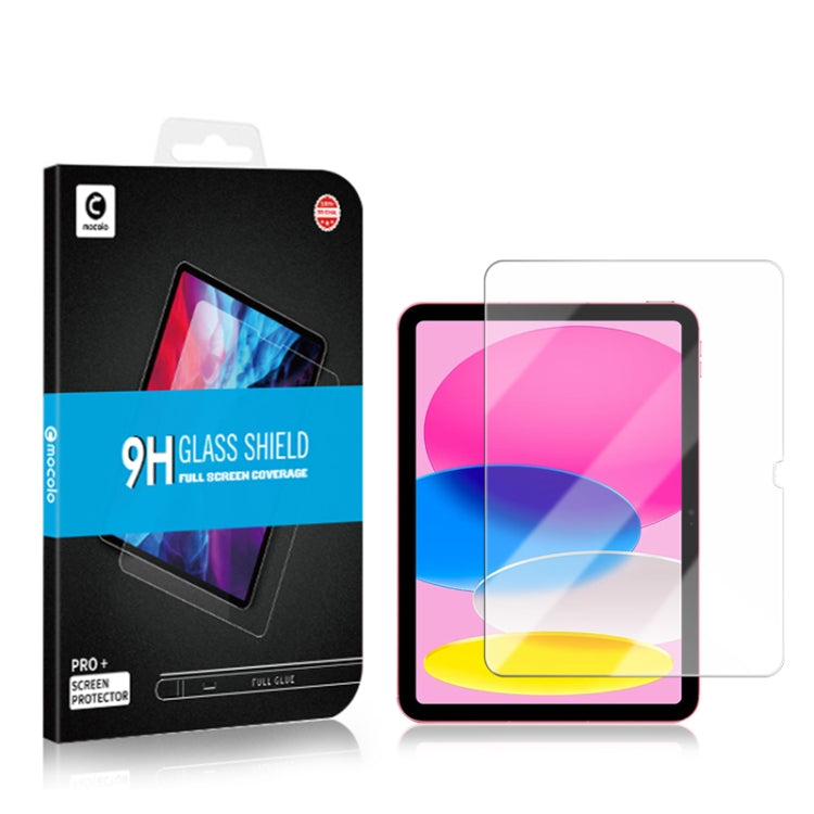 For iPad 10th Gen 10.9 2022 mocolo 0.33mm 9H 2.5D Explosion-proof Tempered Glass Film, For iPad 10th Gen 10.9 2022