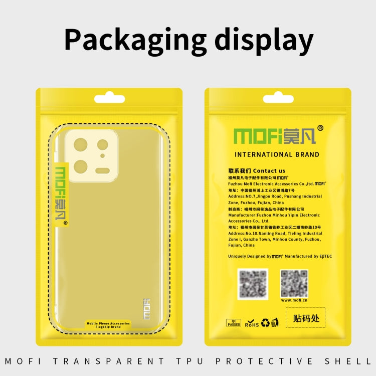 MOFI Ming Series Ultra-thin TPU Phone Case, For Xiaomi 13, For Xiaomi 13 Pro, For Xiaomi Redmi Note 12, For OPPO A1 Pro, For Motorola Moto G72, For Honor Play 6C, For Samsung Galaxy A04e, For vivo S16 / S16 Pro, For vivo S16e, For vivo X90 Pro+