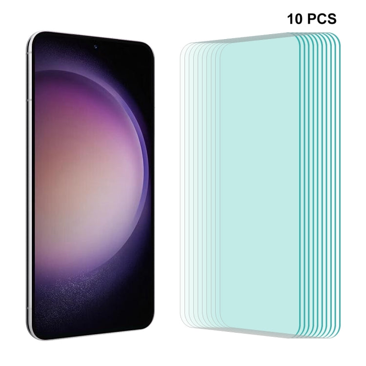 For Samsung Galaxy S23 5G ENKAY Hat-Prince 0.18mm Ultra-thin 9H Tempered Glass Film Support Ultrasonic Fingerprint Unclock, 1pc, 2pcs, 5pcs, 10pcs