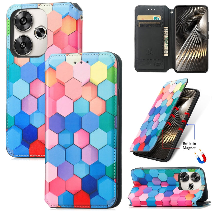 CaseNeo Colorful Magnetic Leather Phone Case