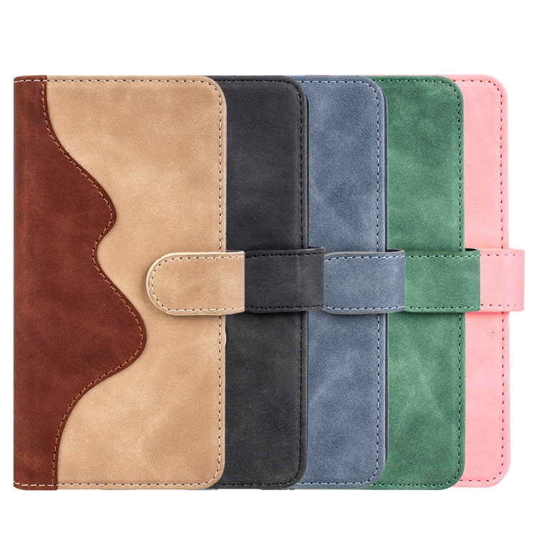 Stitching Horizontal Flip Leather Phone Case, For iPhone 16 Pro, For iPhone 16 Plus, For iPhone 16, For iPhone 15 Pro Max