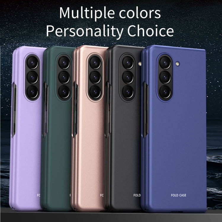 Skinfeel Electroplating All-inclusive Shockproof Phone Case, For Galaxy Z Flip8 5G, For Galaxy Z Fold6 5G