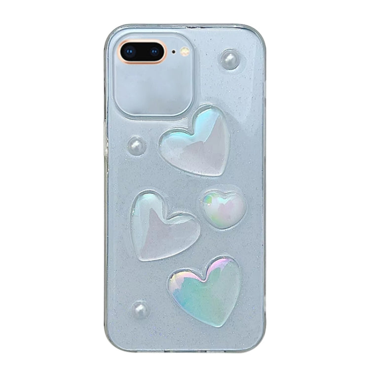 Love Epoxy TPU Phone Case, For iPhone X/XS, For iPhone7 Plus / 8 Plus