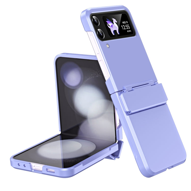 Diamond Case-film Integral Hinge Shockproof Phone Case, For Galaxy Z Flip4, For Galaxy Z Flip3