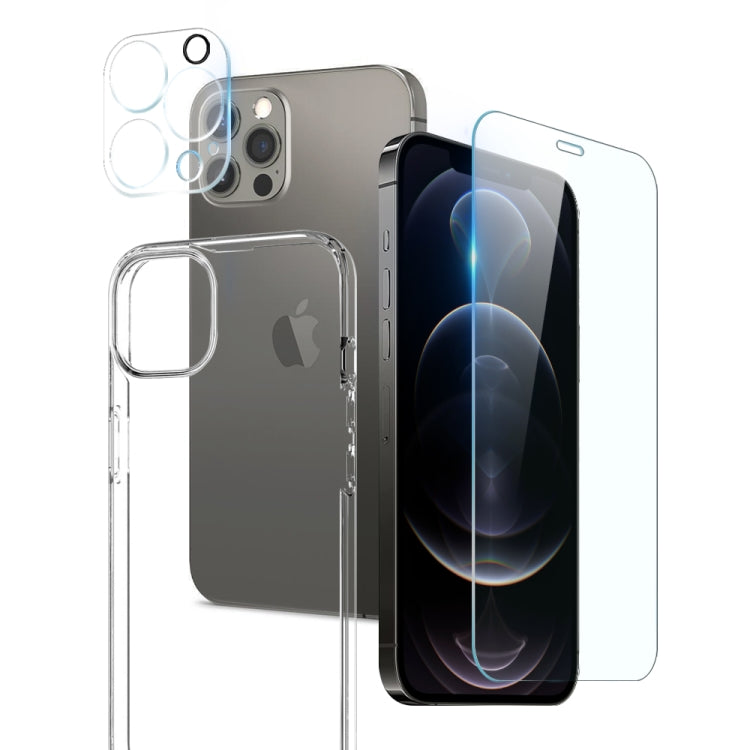 NORTHJO 3 in 1 TPU Phone Case with Screen Film and Lens Film, For iPhone 17e / 16e, For iPhone 17 Pro Max, For iPhone 17 Pro, For iPhone 17, For iPhone Air, For iPhone 16 Pro Max, For iPhone 16 Pro, For iPhone 16 Plus, For iPhone 16, For iPhone 15 Pro ...