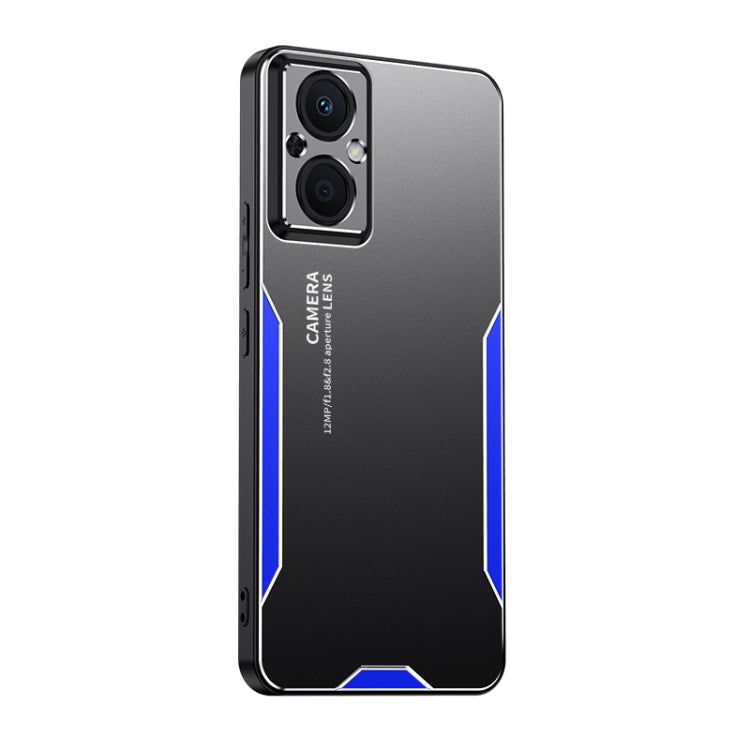 Blade Series TPU Hybrid Metal Phone Case, For OPPO Find X8 Pro, For OPPO A1 Pro, For OPPO A58, For OPPO A57 5G, For OPPO K10, For OPPO A96
