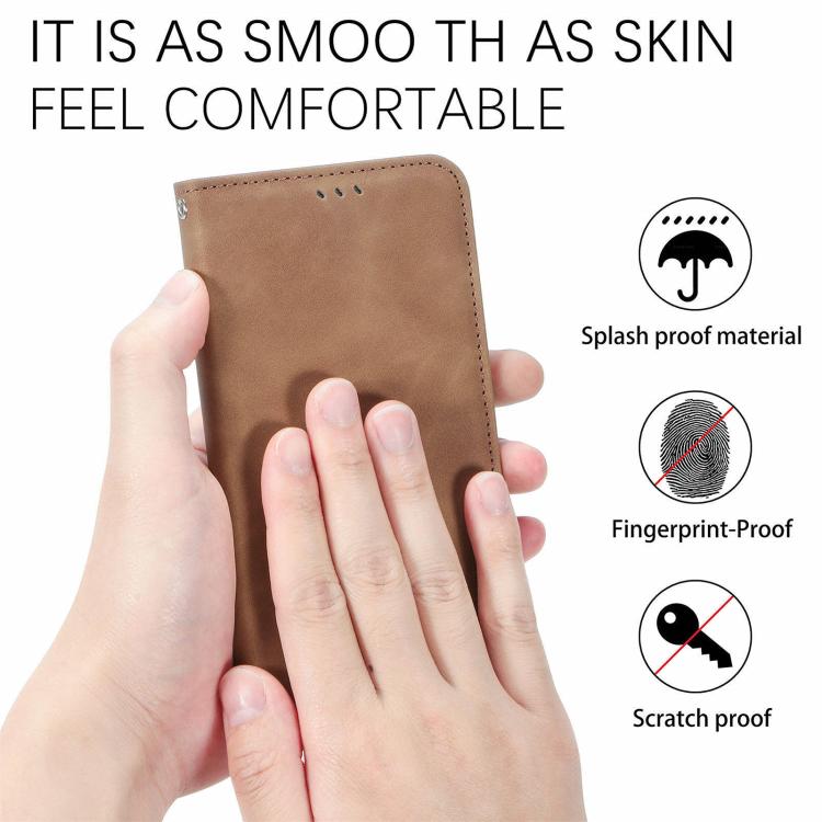 Retro Skin Feel Magnetic Flip Leather Phone Case, For Google Pixel 11 Pro XL, For Google Pixel 9 Pro XL, For Google Pixel 9