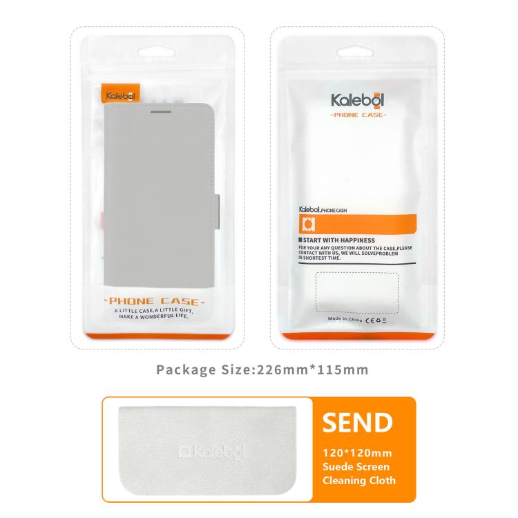 Kalebol Strong Magnetic MagSafe Ring 2 In 1 Split Leather Phone Case, For iPhone 15, For iPhone 14 Plus, For iPhone 14, For iPhone 14 Pro
