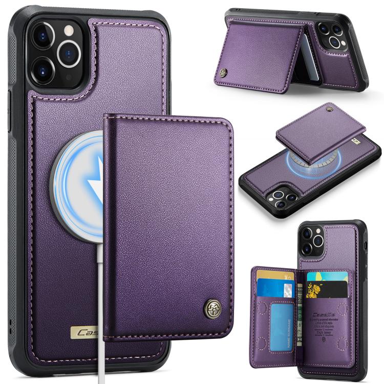 CaseMe Me80 Series Detachable Wallet Magnetic RFID Vegan Leather Phone Case, For iPhone 12 Pro Max, For iPhone 11 Pro Max, For iPhone 11, For iPhone 11 Pro