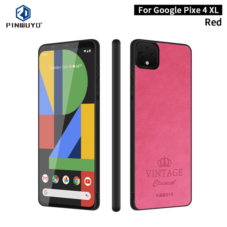 PINWUYO Pin Rui Series Classical Leather Texture PC + TPU Waterproof Anti-fall All-inclusive Protective Case Shell