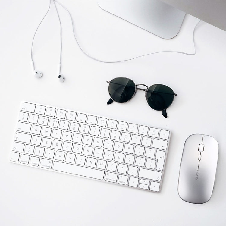 Inphic PM1 Office Mute Wireless Laptop Mouse, Battery Display