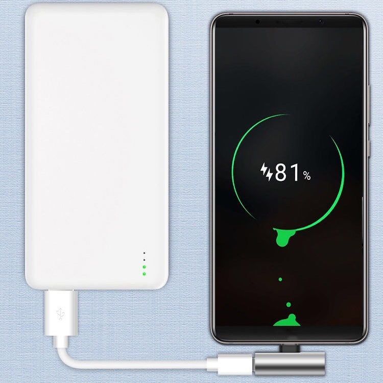 5 PCS 2A USB-C / Type-C To USB-C / Type-C + 3.5mm Interface Charging And Listen Music Audio Adapter, Random Color Delivery