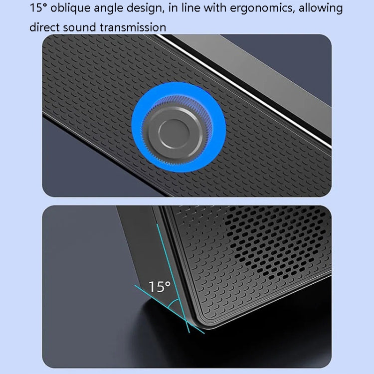 LeerFel Long Computer Wired Speaker Heavy Wellness Computer Multimedia Audio, 350TS (with Blueteeth), 350T (without Bluetooth)