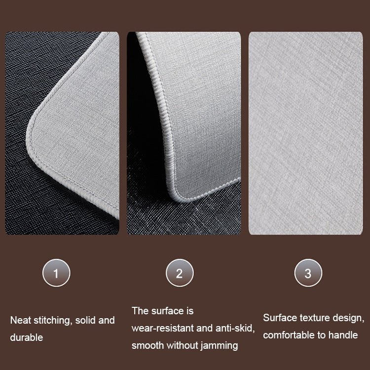 Intelligent Digital Display Timing Heating Mouse Pad Office Desktop Electric Heating Mat, CN Plug, Rabbit 80x33cm, Black 80x33cm, Green 60x36cm, Grey 60x36cm