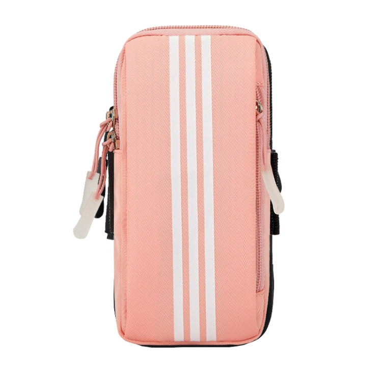 Outdoor Sports Running Mobile Phone Arm Bag Fitness Wrist Bag, Blue, Black, Orange, Grey, Pink