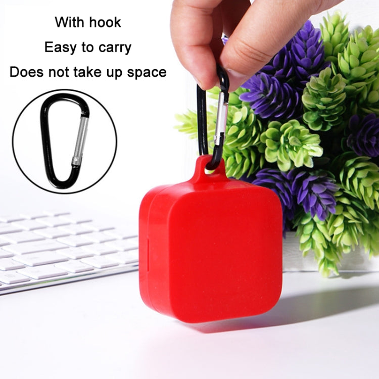 Bluetooth Earphone Silicone Cover For Xiaomi Air2 SE, White, Mint Green, Grass Green, Pink, Black, Red, Yellow, Gray, Wine Red, Blue, Matcha, Milk Tea Color, Light Purple, Sky Blue, Noon Blue