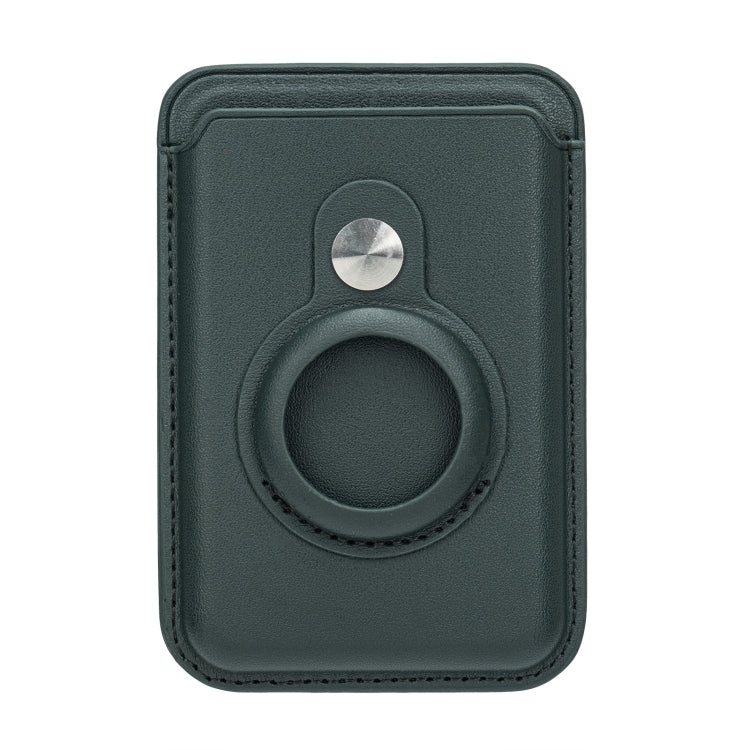 For Airtag Positioner Fiber Card Clip Anti-Theft Card Tracker Protection Cover, Magnetic