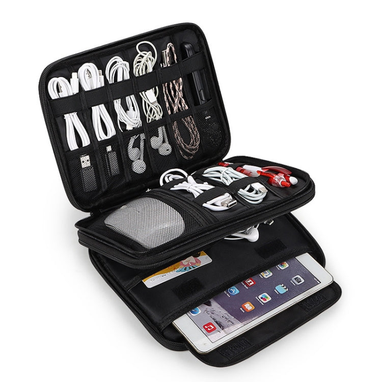 SM08 Large Capacity Waterproof Portable Double-layer Digital Storage Bag, S, L