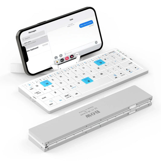 Unlock Your Portable Productivity: Introducing the Folding Mini Wireless Bluetooth Keyboard 🎯