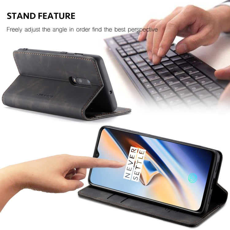 CaseMe-013 Multi-functional Retro Frosted Horizontal Flip Leather Case with Card Slot & Holder & Wallet, For OnePlus 7, For OnePlus 7 Pro, For Xiaomi Mi 9, For Xiaomi Mi 9T Pro / Redmi K20 Pro / Xiaomi Mi 9T / Redmi K20