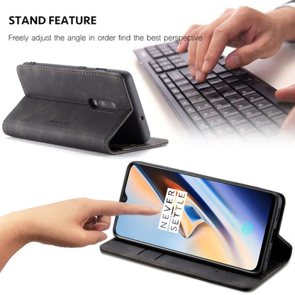 CaseMe-013 Multi-functional Retro Frosted Horizontal Flip Leather Case with Card Slot & Holder & Wallet, For OnePlus 7, For OnePlus 7 Pro, For Xiaomi Mi 9, For Xiaomi Mi 9T Pro / Redmi K20 Pro / Xiaomi Mi 9T / Redmi K20