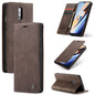 CaseMe-013 Multi-functional Retro Frosted Horizontal Flip Leather Case with Card Slot & Holder & Wallet, For OnePlus 7, For OnePlus 7 Pro, For Xiaomi Mi 9, For Xiaomi Mi 9T Pro / Redmi K20 Pro / Xiaomi Mi 9T / Redmi K20
