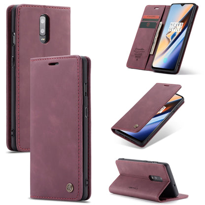 CaseMe-013 Multi-functional Retro Frosted Horizontal Flip Leather Case with Card Slot & Holder & Wallet, For OnePlus 7, For OnePlus 7 Pro, For Xiaomi Mi 9, For Xiaomi Mi 9T Pro / Redmi K20 Pro / Xiaomi Mi 9T / Redmi K20